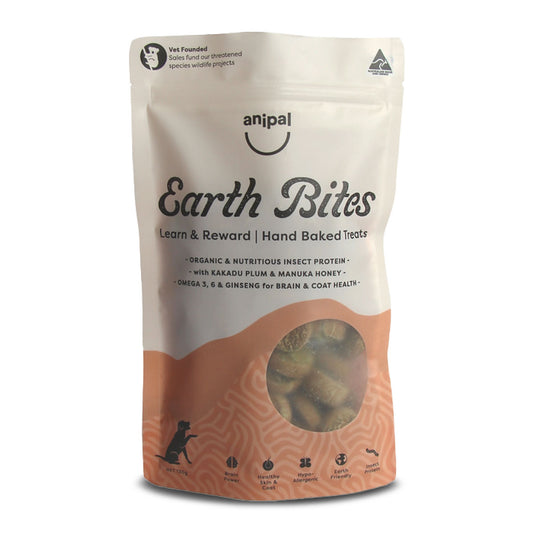 Anipal Dog Treats Earth Brain Bites 130g | Harris Farm Online