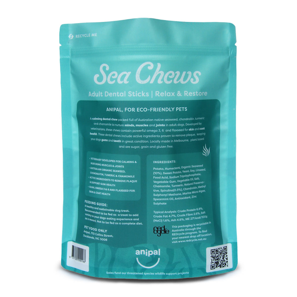 Anipal Dog Sea Chews Dental Sticks 210g | Harris Farm Online