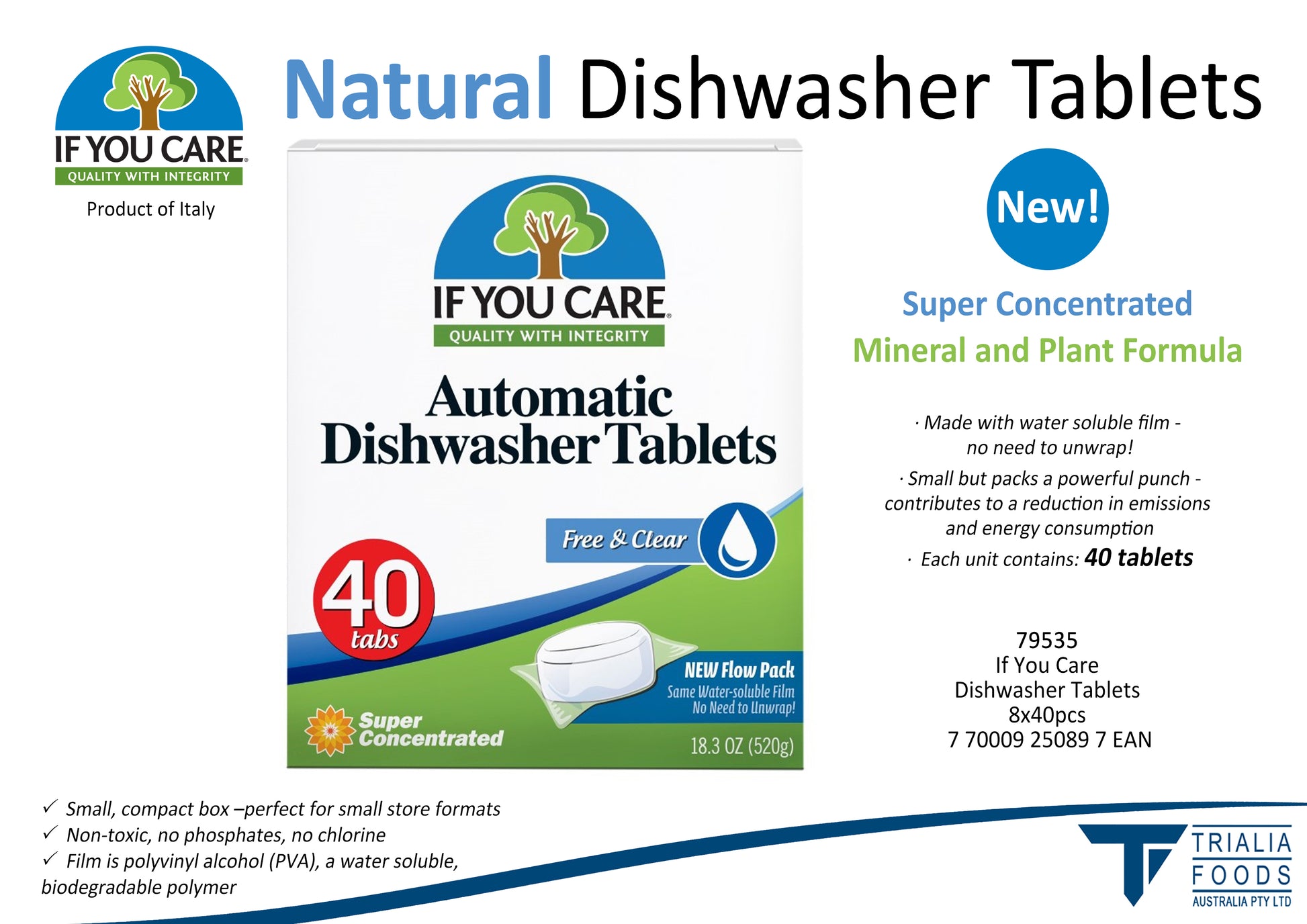If You Care Automatic Dishwasher Tablets | Harris Farm Online