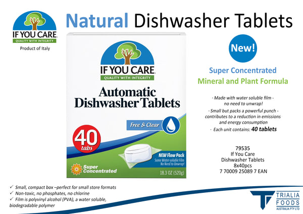 If You Care Automatic Dishwasher Tablets | Harris Farm Online