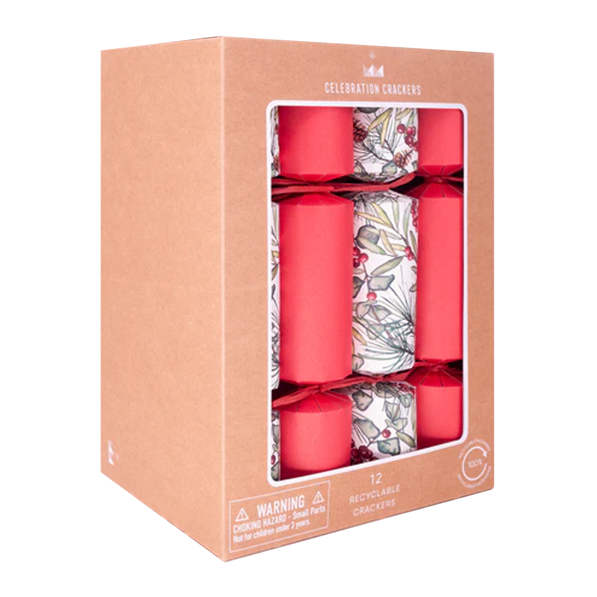 Celebration Crackers Large 12 Inch Christmas Sprig Pack x12