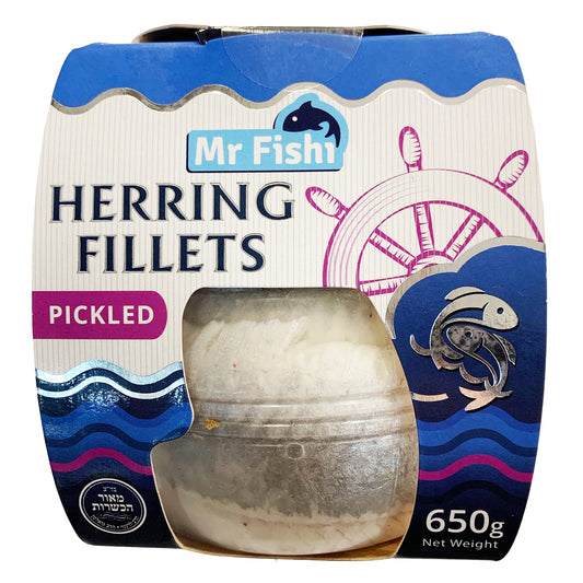 Mr Fish - Herring Fillets - Pickled (650g)