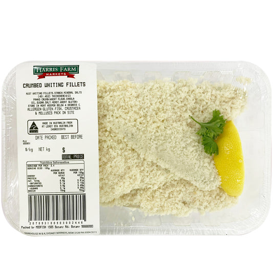 Harris Farm Crumbed Whiting Fillets | Harris Farm Online