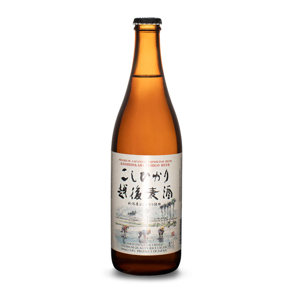 Echigo Koshihikari Rice Lager Case 15 x 500ml