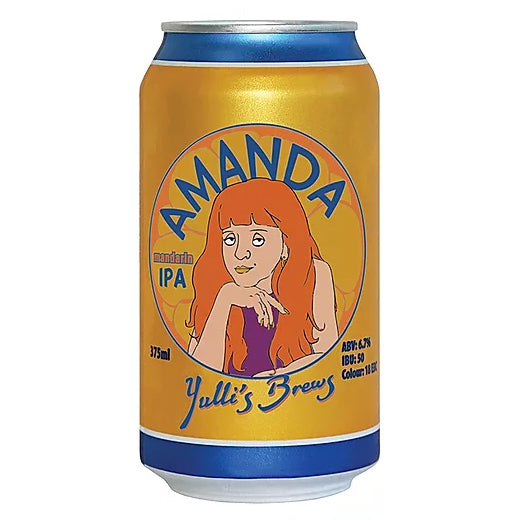 Yulli's Brews - Beer - Amanda Mandarin IPA | Harris Farm Online