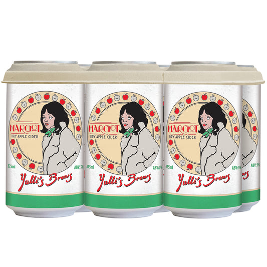 Buy Yulli's Brews Margot Dry Apple Cider 6pk | Harris Farm Online