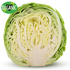 Cabbage Organic (Half) | Harris Farm Online