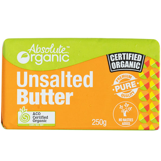 Absolute Organic UnSalted Butter Block | Harris Farm Online