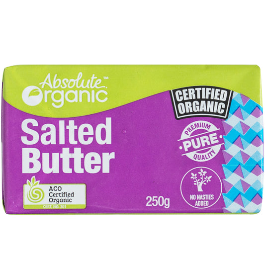Absolute Organic Salted Butter Block | Harris Farm Online