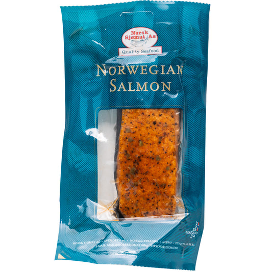 Norsk Norwegian Salmon Hotsmoked with Peppermix | Harris Farm Online