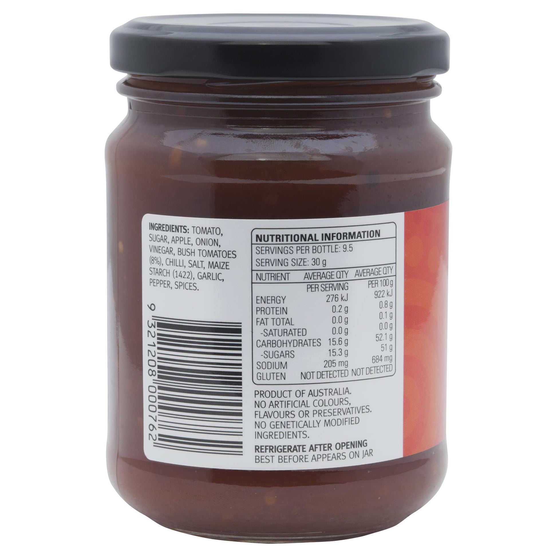 Outback Bush Tomato Chutney 285g , Grocery-Cooking - HFM, Harris Farm Markets
 - 2