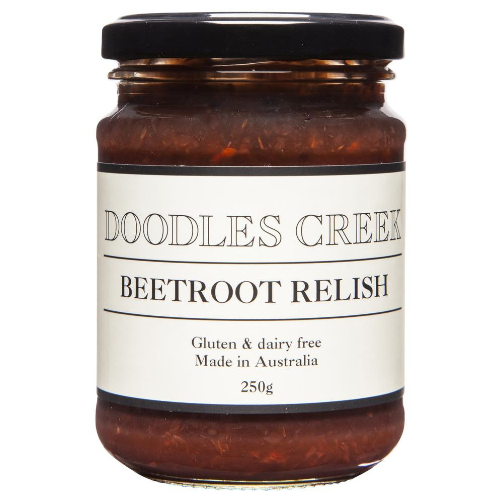 Doodles Creek Beetroot Relish 250g , Grocery-Oils - HFM, Harris Farm Markets
 - 1