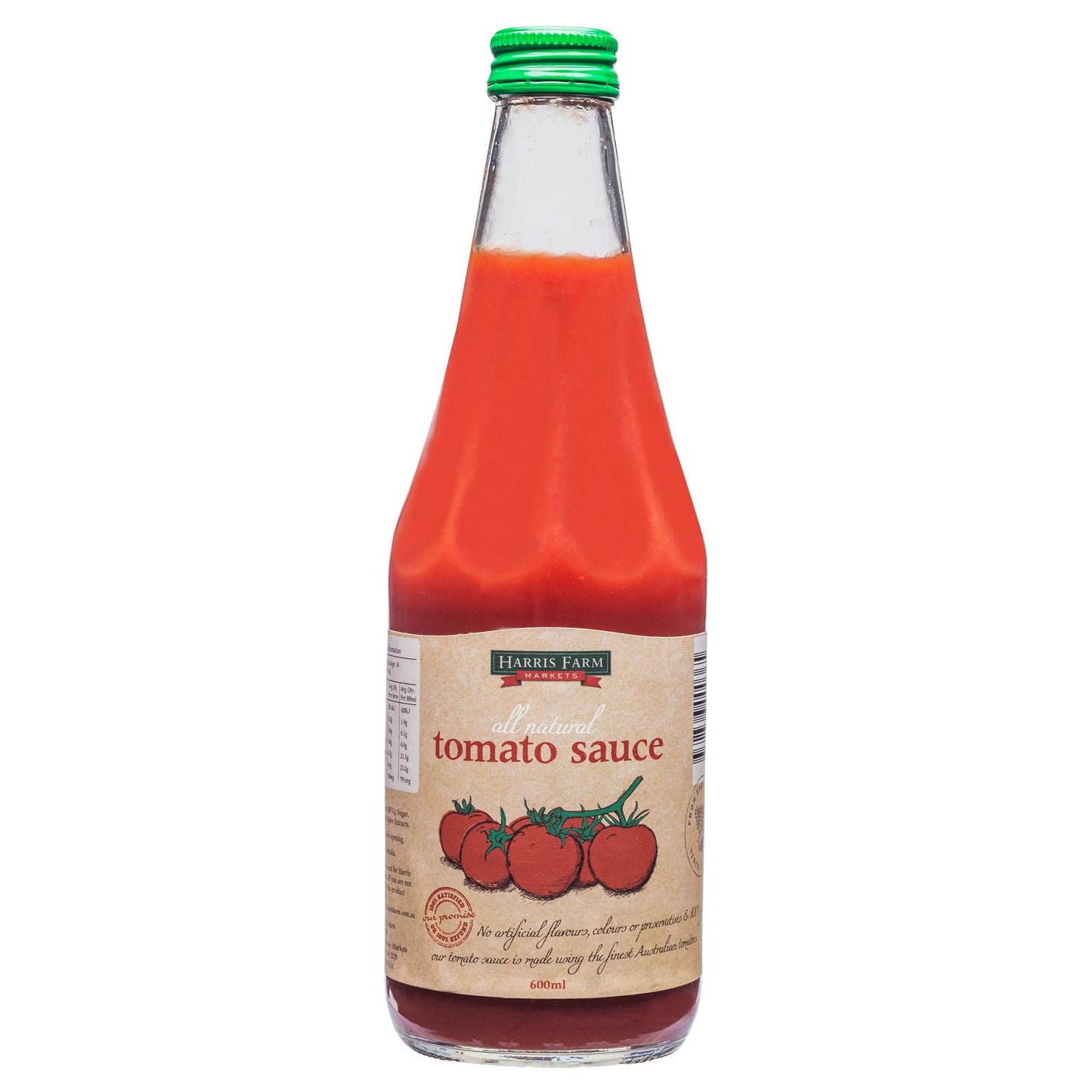 Harris Farm Tomato Sauce 600ml , Grocery-Cooking - HFM, Harris Farm Markets
 - 1