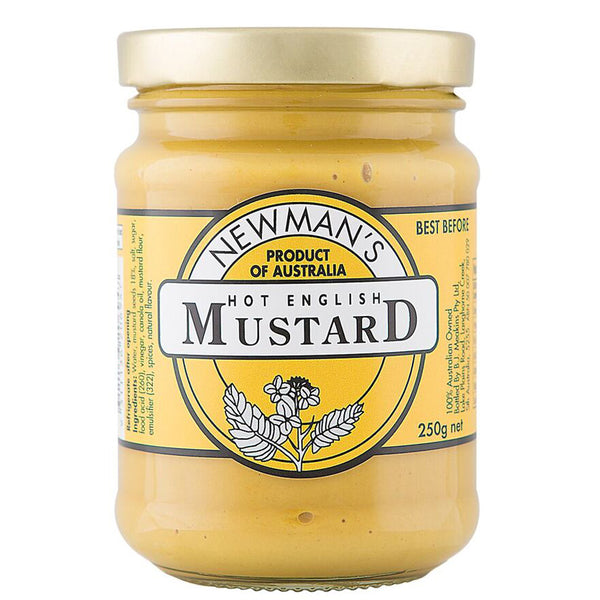Newman's - Hot English Mustard | Harris Farm Online