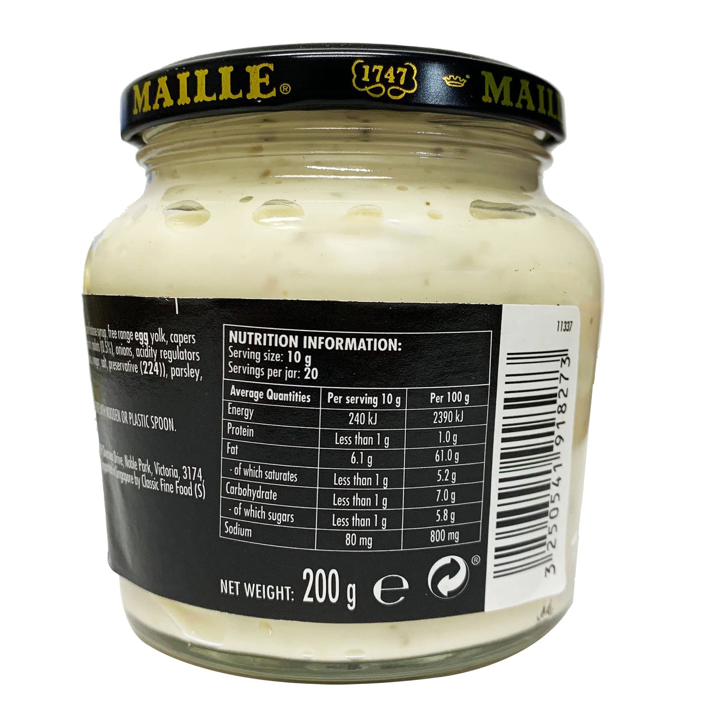 Maille Tartare 200ml