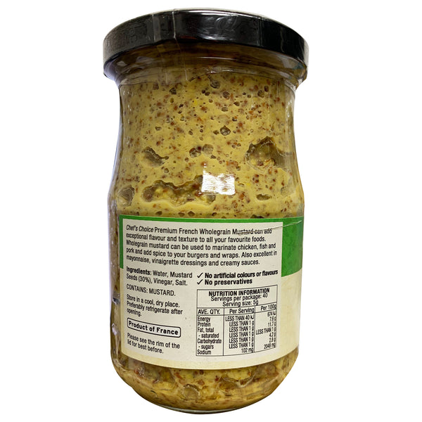 Chef's Choice Wholegrain Mustard | Harris Farm Online