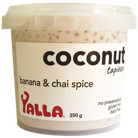 Yalla - Tapioca Coconut - Banana & Chai Spice (350g)