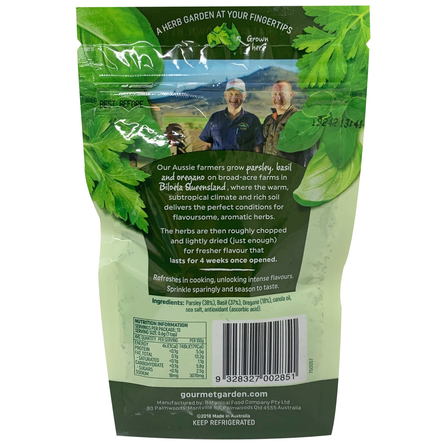 Gourmet Garden Mixed Herbs Lightly Dried | Harris Farm Online