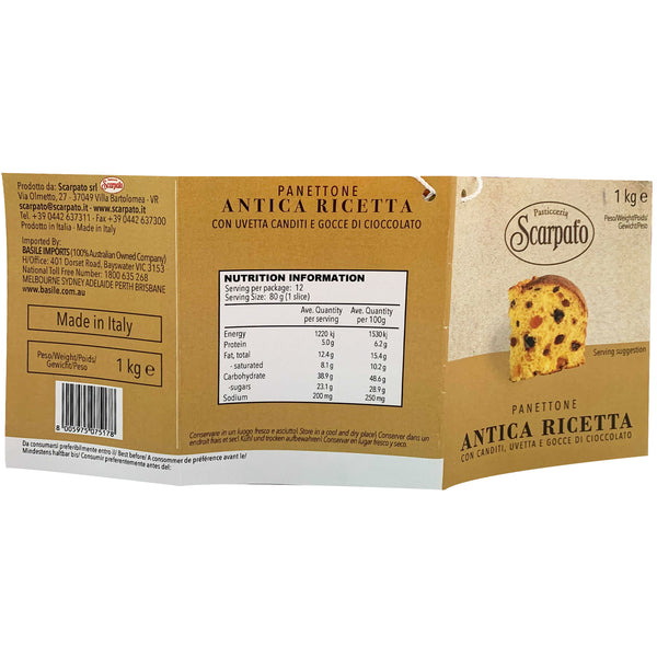 Pasticceria Scarpato Panettone Antica Ricetta | Harris Farm Online