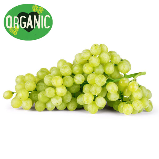 Grapes White Seedless Organic 500g