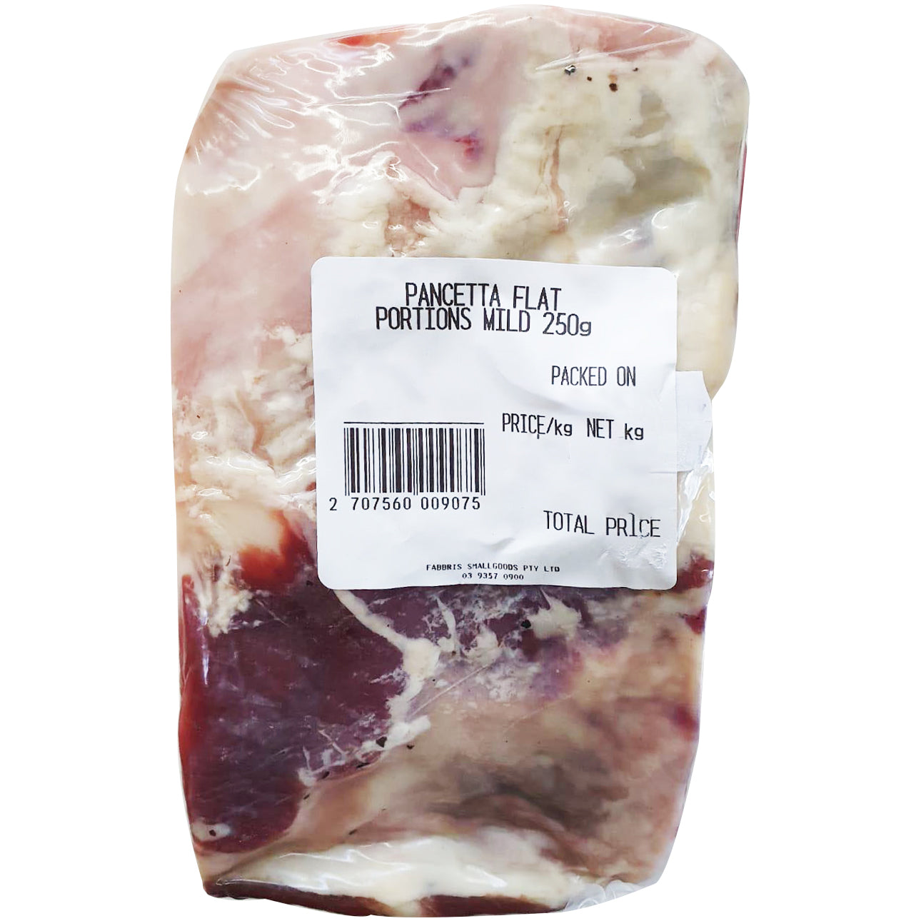 Fabbris Smallgoods - Flat Pancetta Portions (Mild) | Harris Farm Online
