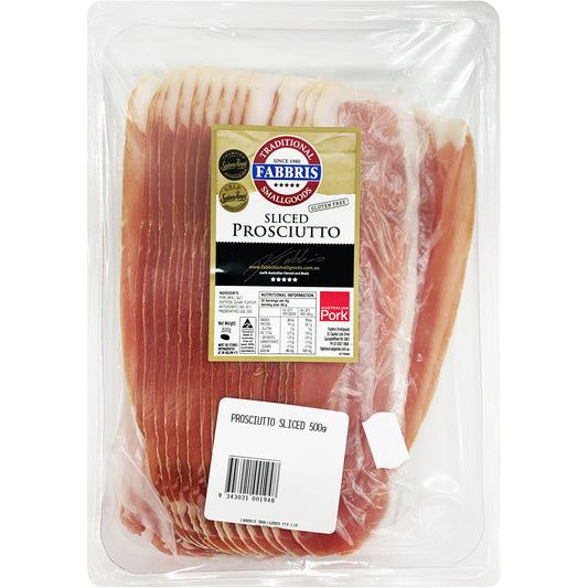 Fabbris Prosciutto Sliced Gluten Free | Harris Farm Online
