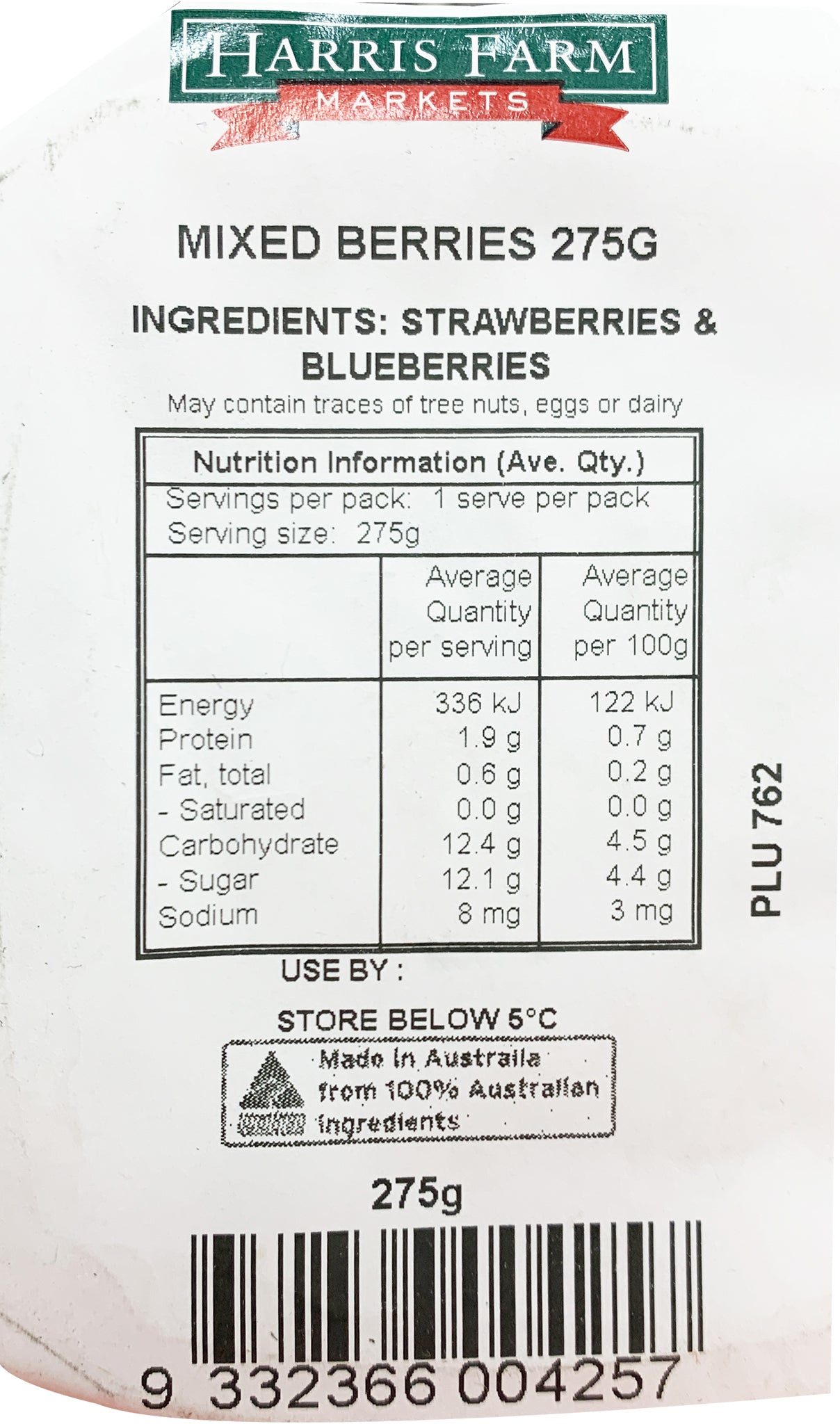 Mixed Berries 275g