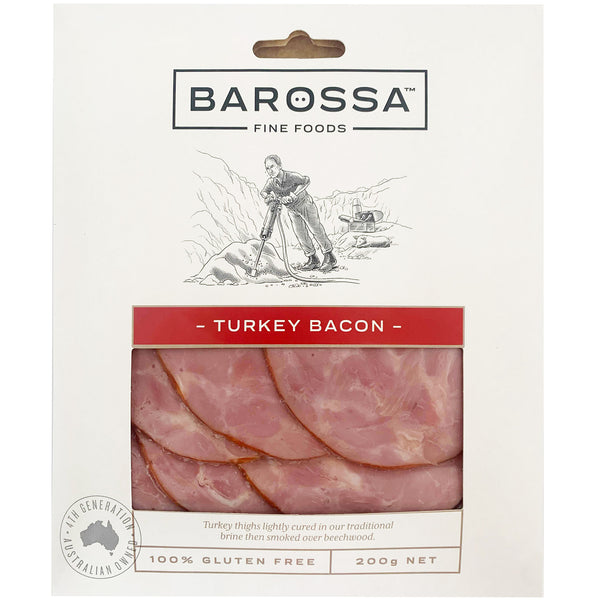 Barossa Fine Foods Turkey Bacon | Harris Farm Online