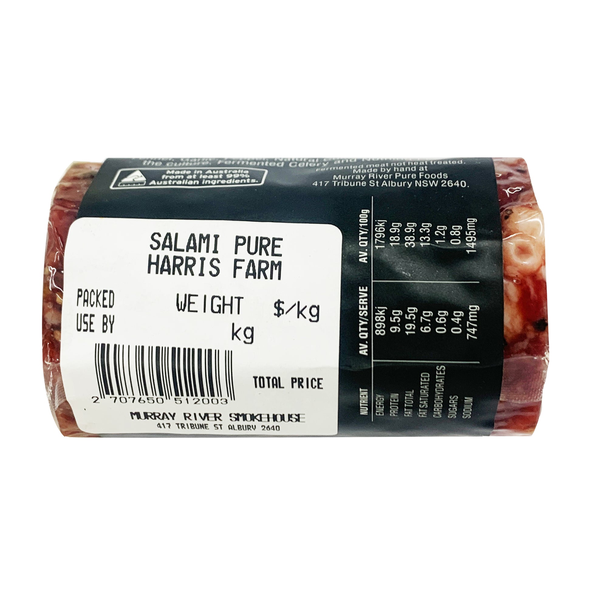 Murray River Smokehouse Salami Mild | Harris Farm Online