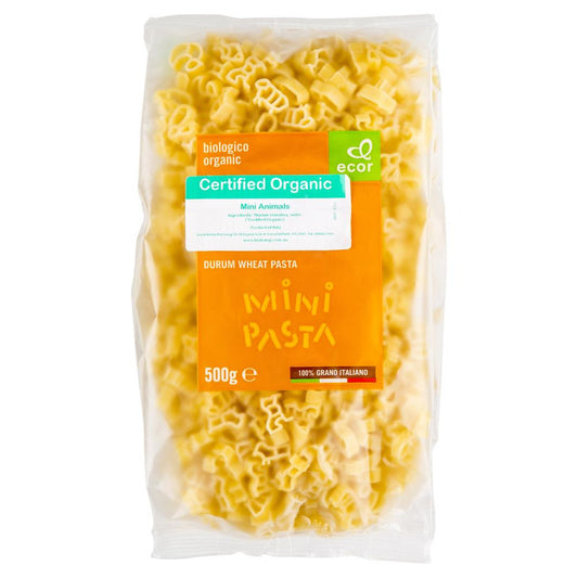 Ecor Organic Durum Wheat Pasta Mini Animals 500g , Grocery-Pasta - HFM, Harris Farm Markets
 - 1
