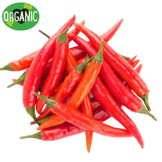 Chillies Long Hot Red Organic | Harris Farm Online