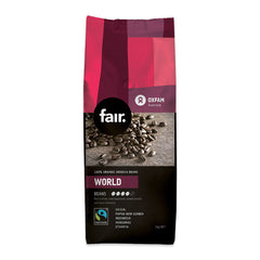 Oxfam Organic World Blend Coffee Beans 1kg | Harris Farm Online