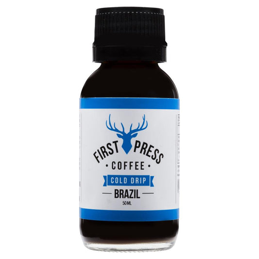 First Press Coffee Cold Drip Brazil 50ml , Frdg1-Drinks - HFM, Harris Farm Markets
 - 1