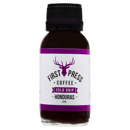 First Press Coffee Cold Drip Honduras 50ml , Frdg1-Drinks - HFM, Harris Farm Markets
 - 1
