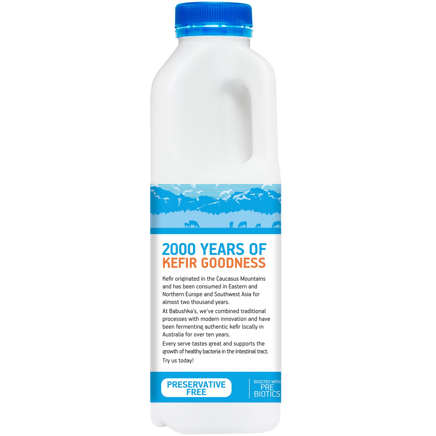 Babushka Yoghurt Probiotic Kefir Vanilla | Harris Farm Online