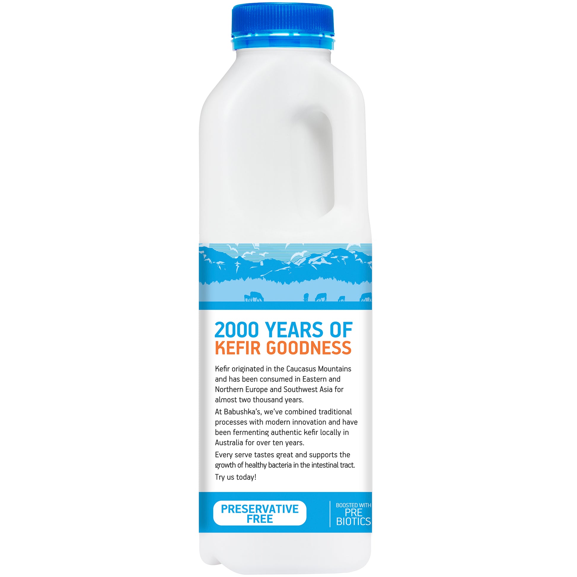 Babushka Yoghurt Probiotic Kefir Vanilla | Harris Farm Online