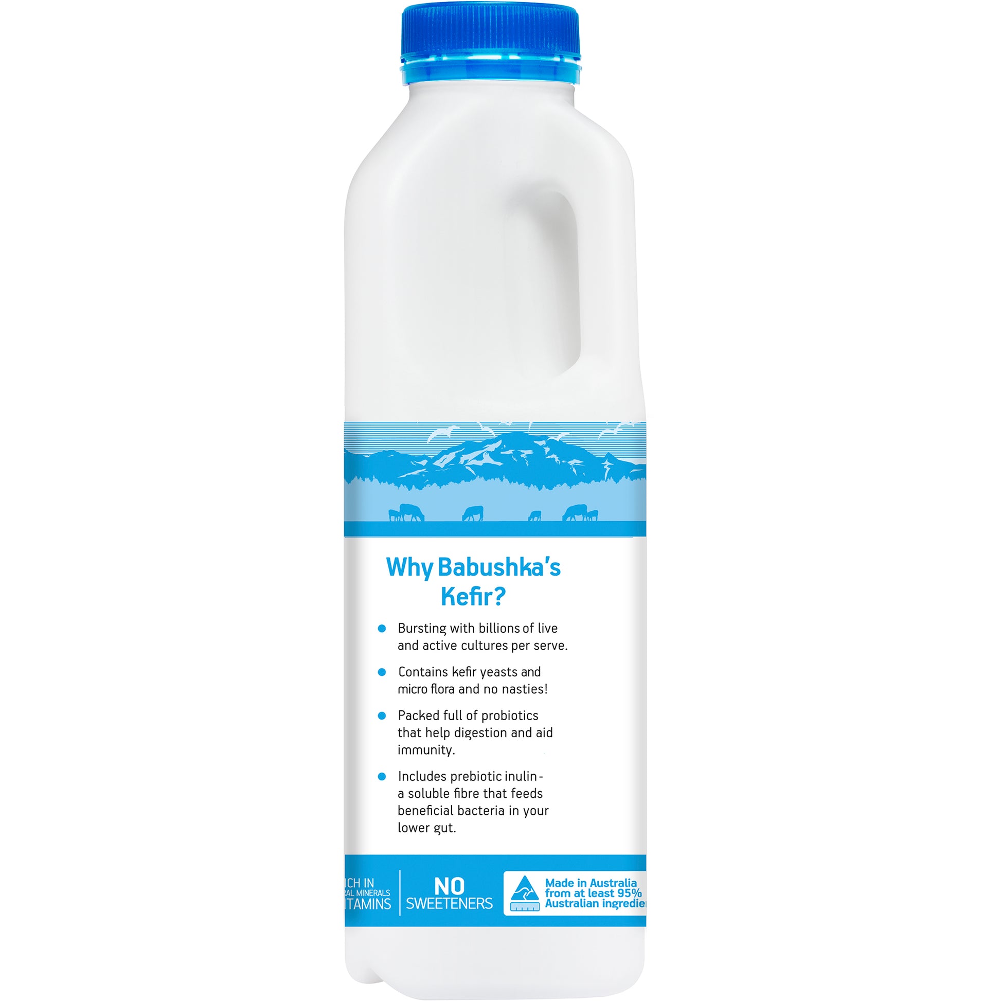 Babushka Yoghurt Probiotic Kefir Vanilla | Harris Farm Online