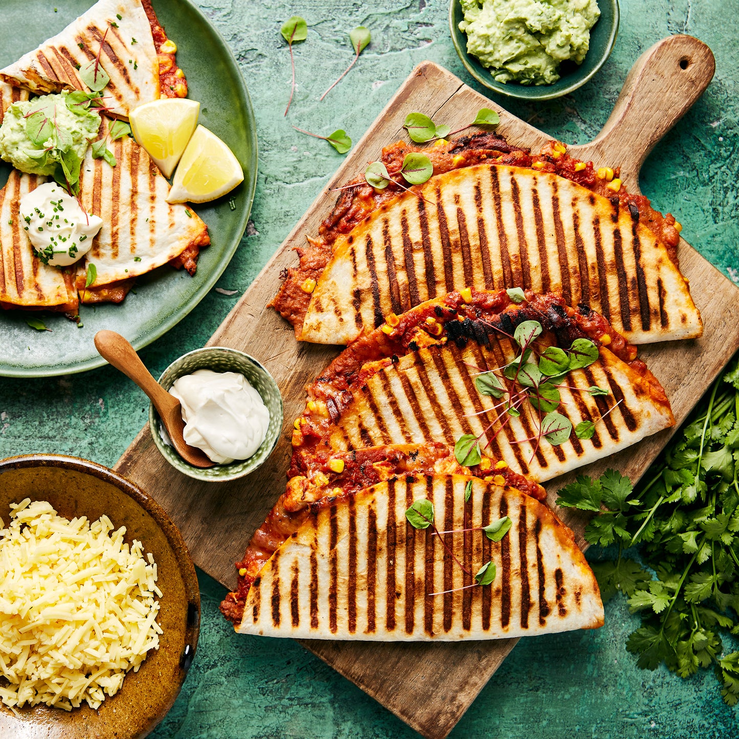 buy Chicken Quesadillas meal kits online from harris farm