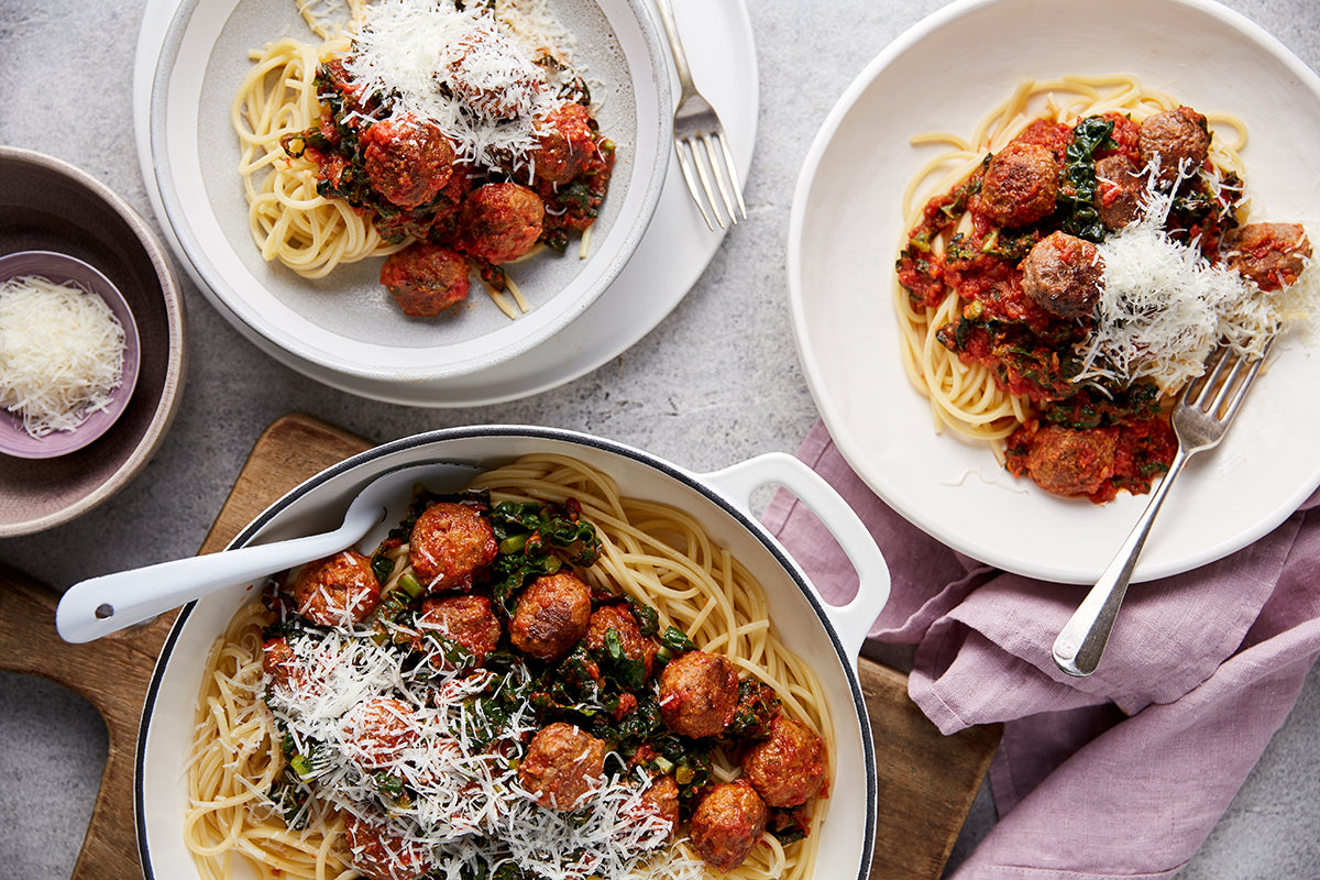 Spaghetti Meatballs
