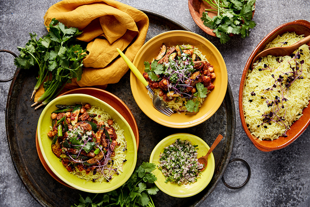 buy Beef Tikka Masala meal kits online from harris farm