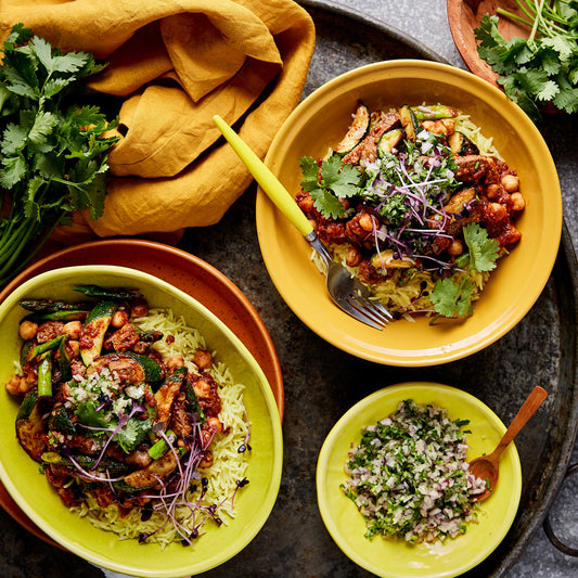 buy Beef Tikka Masala meal kits online from harris farm
