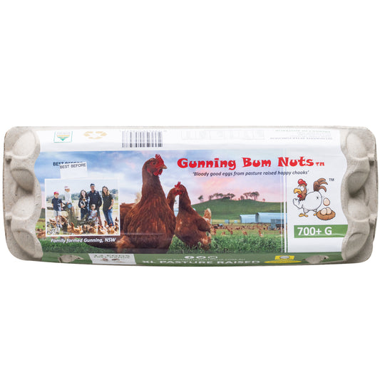 Gunning Bum Nuts Free Range Eggs | Harris Farm Online