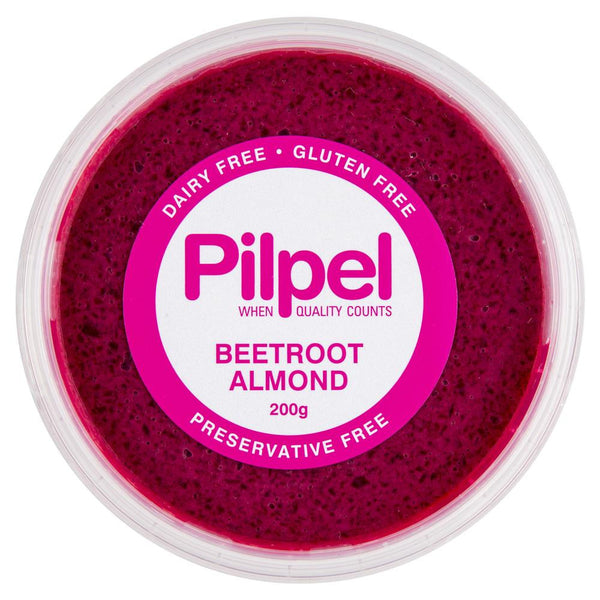 Pilpel Beetroot Almond Dip 200g , Frdg1-Antipasti - HFM, Harris Farm Markets
 - 1