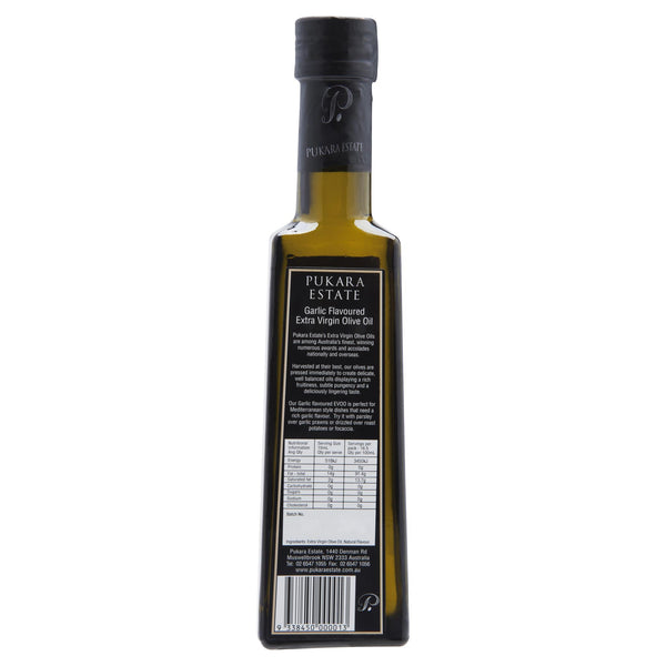 Pukara Garlic Extra Virgin Olive Oil 250ml , Grocery-Condiments - HFM, Harris Farm Markets
 - 2