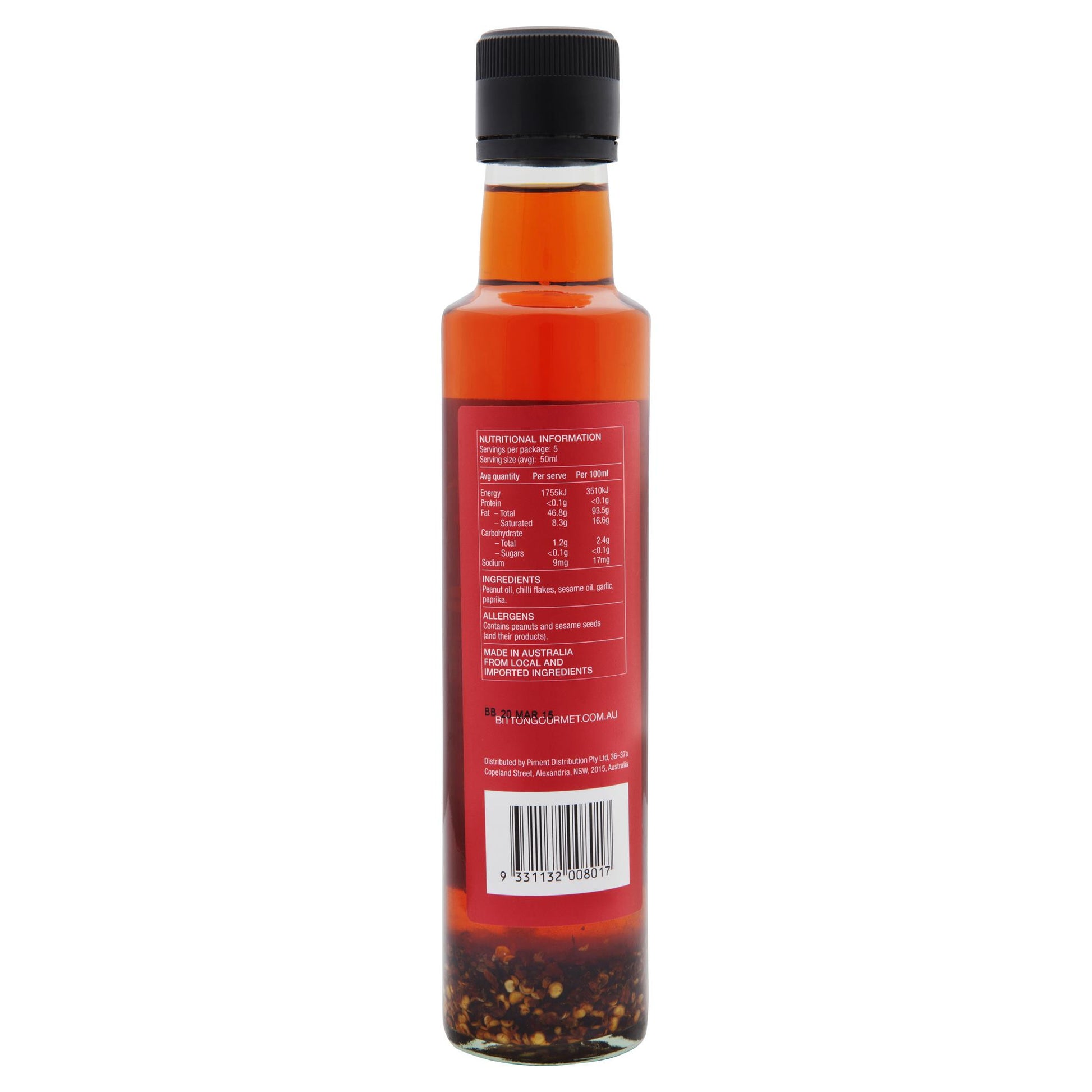 Bitton Chilli Oil 250ml , Grocery-Asian - HFM, Harris Farm Markets
 - 2