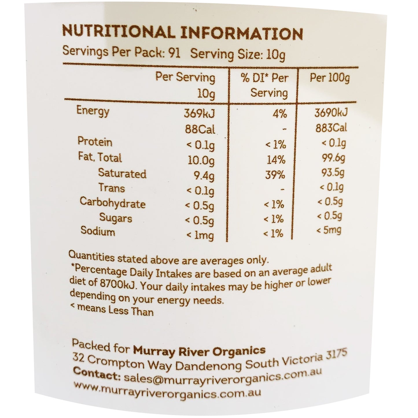 Pacific Organics - Virgin Coconut Oil | Harris Farm Online