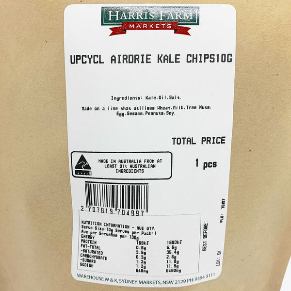 Harris Farm Upcycled Airdried Kale Chips | Harris Farm Online