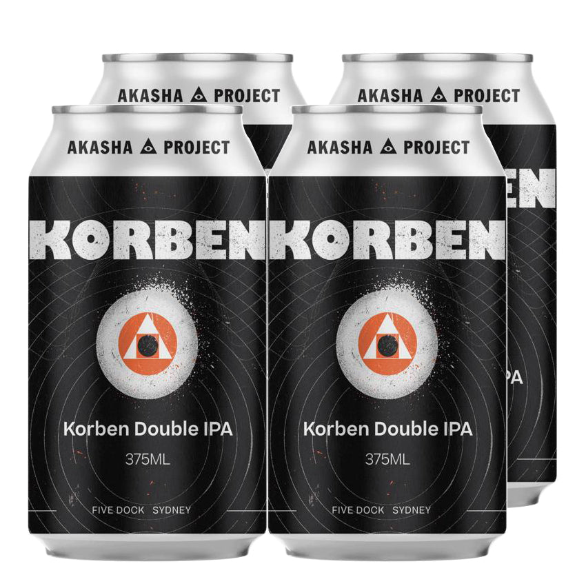 Akasha Brewing Company Korben Double IPA 4pk | Harris Farm Online