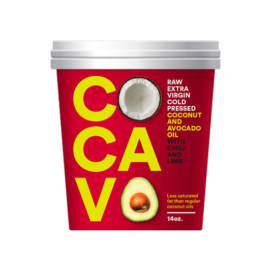 Cocavo Coconut and Avocado Oil with Chili and Lime 400g