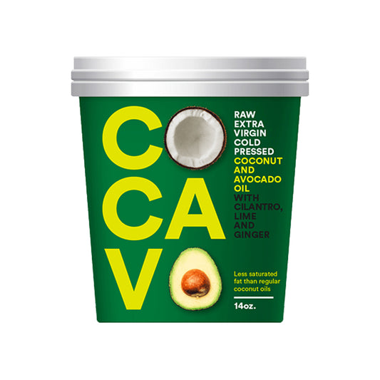 Cocavo Coconut and Avocado Oil with Coriander Lime and Ginger 440ml